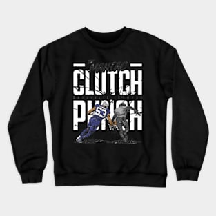 Shaquille Leonard Indianapolis Clutch Punch Crewneck Sweatshirt